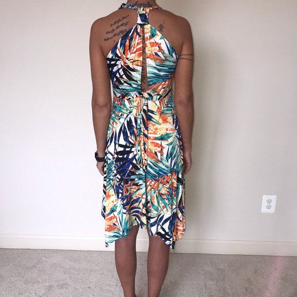 Jacqueline Studio Women’s tropical dress - Picture 4 of 10